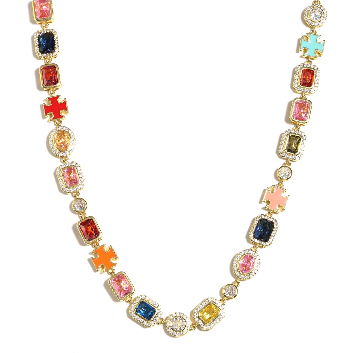 Gold Solstice Bundle - Gemstone Necklace & Bracelet