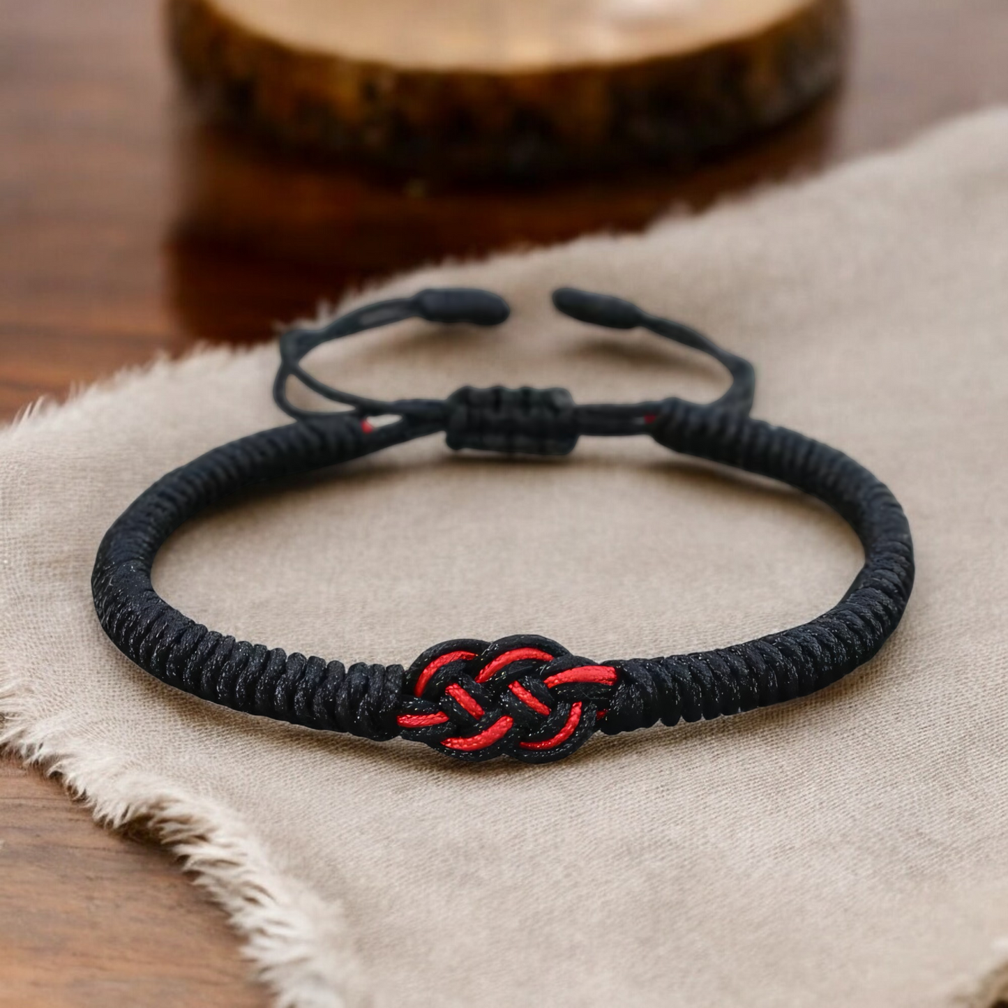 Minimal Red Thread Of Fate Couples Bracelet