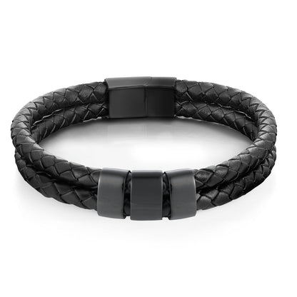 Minimal Personalized Name(s) Leather Bracelet