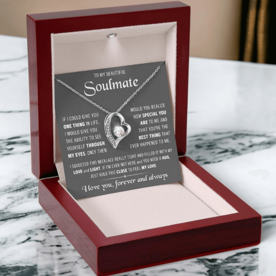 Wife - I Can't Live Without You - Forever Love Necklace