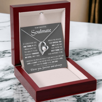 Wife - I Can't Live Without You - Forever Love Necklace