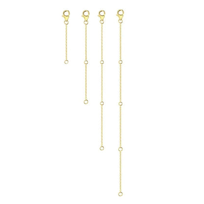 4pc Necklace Extender (2-8in) (5-20cm)