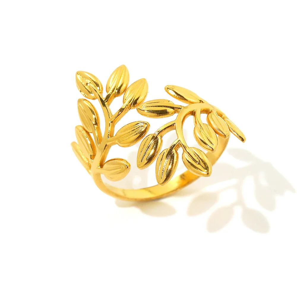 Elegant Floral Wrap Wring