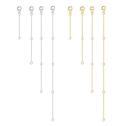 4pc Necklace Extender (2-8in) (5-20cm)