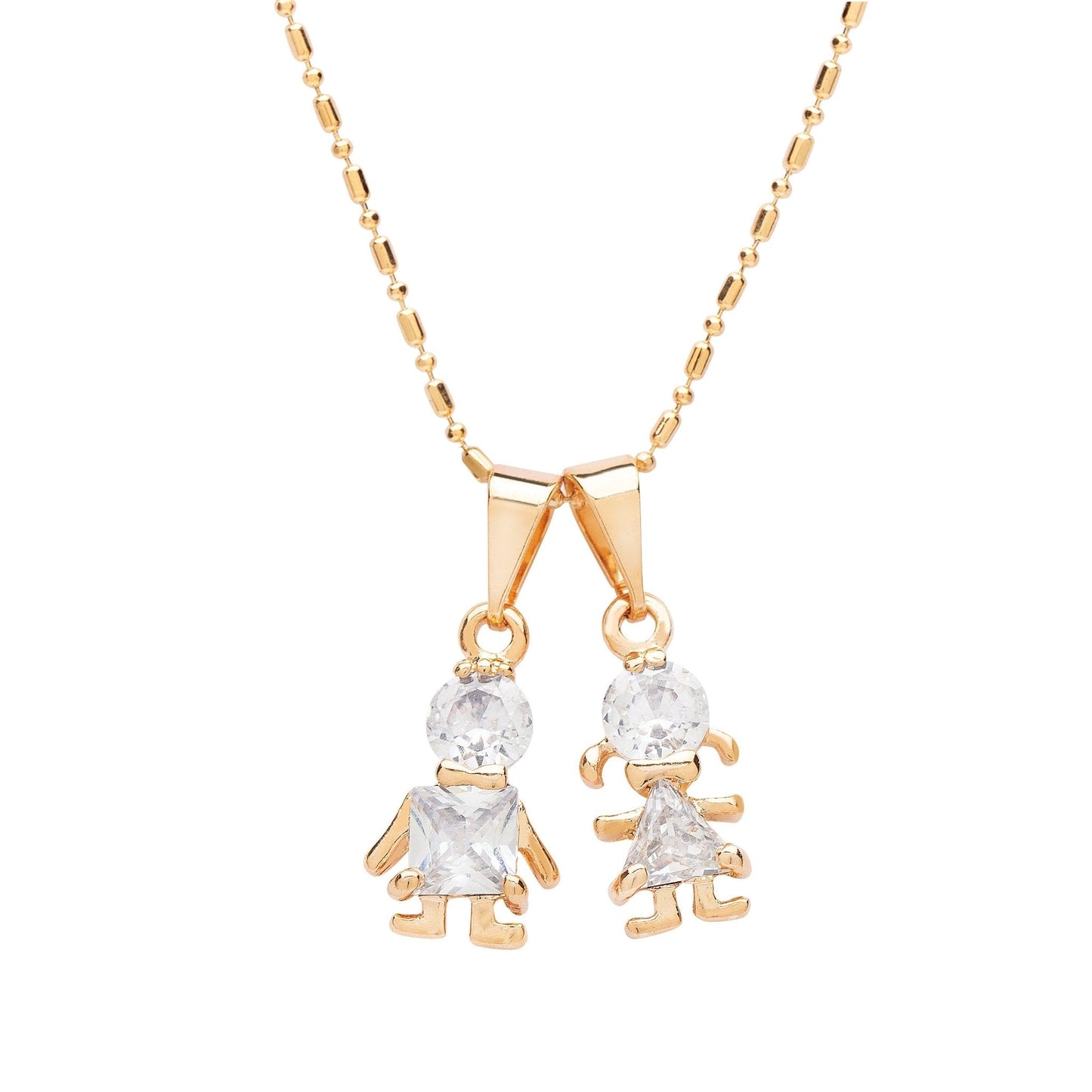 Children Charm Pendant Necklace