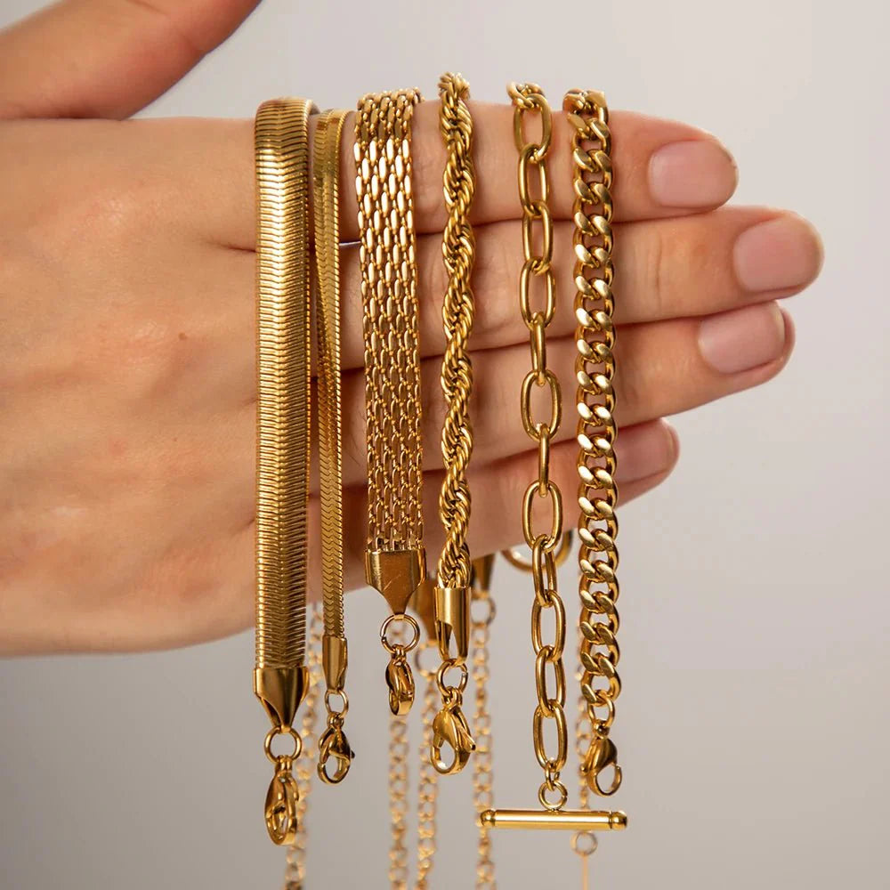 Classy Gold Mix & Match Bracelets