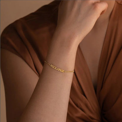 Customized Name Chain Bracelet