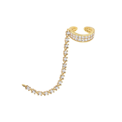 Diamond Rope Ear Cuff