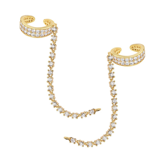 Diamond Rope Ear Cuff