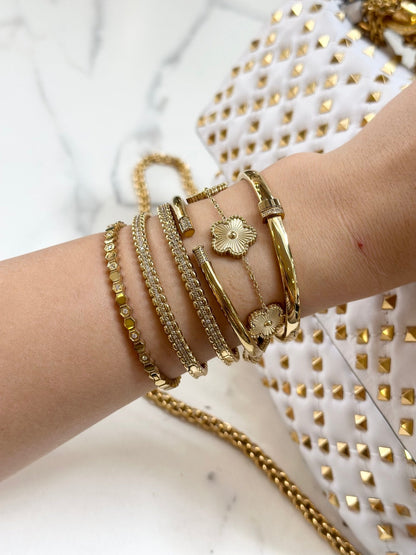 Golden Clover Bracelet