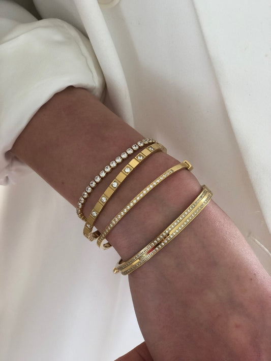 Ice Cube Bangle