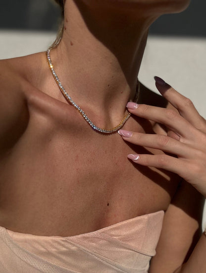 Mademoiselle Tennis Necklace