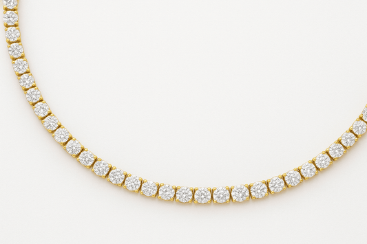 Mademoiselle Tennis Necklace
