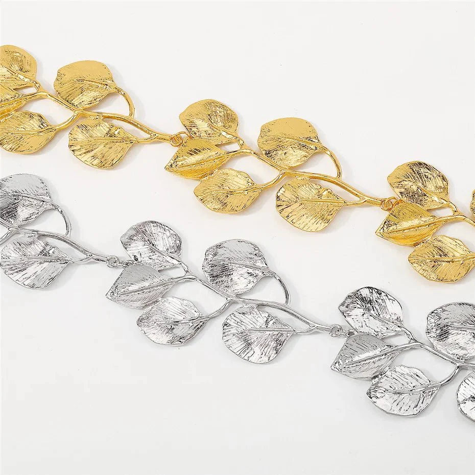 Natures Leaf Statement Necklace