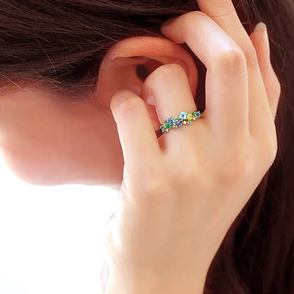 Oceanic Gem Mine Dazzling Ring