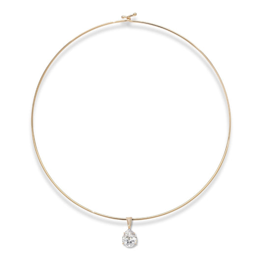 Orée- Collar and Diamond Drop