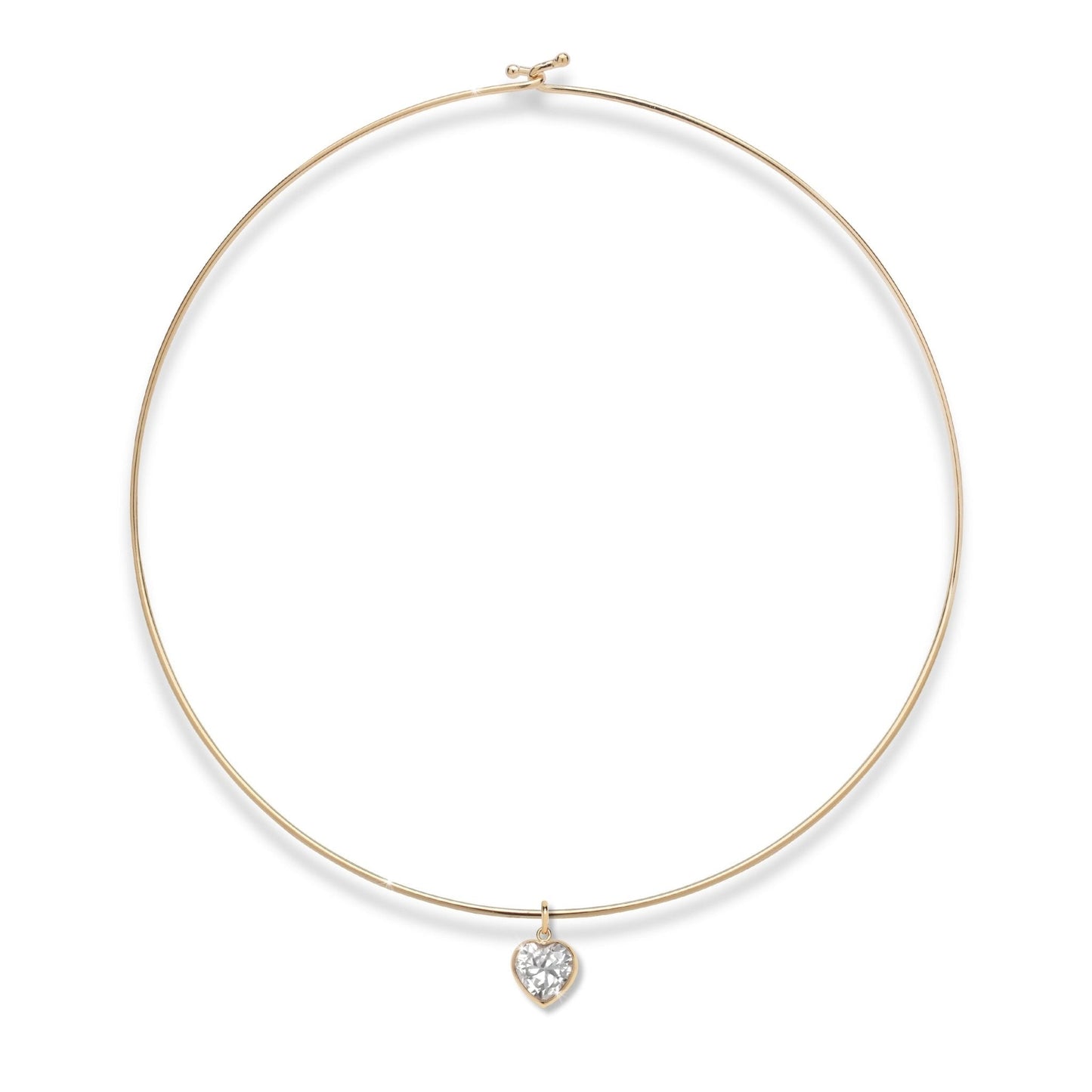 Orée- Collar and Diamond Drop