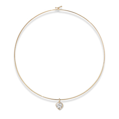 Orée- Collar and Diamond Drop