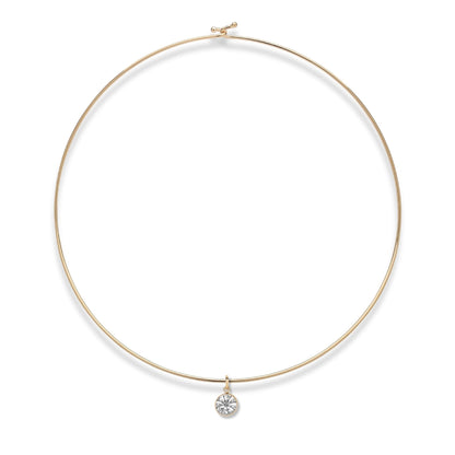 Orée- Collar and Diamond Drop