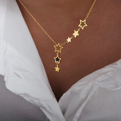 Shooting Star Celestial Necklace