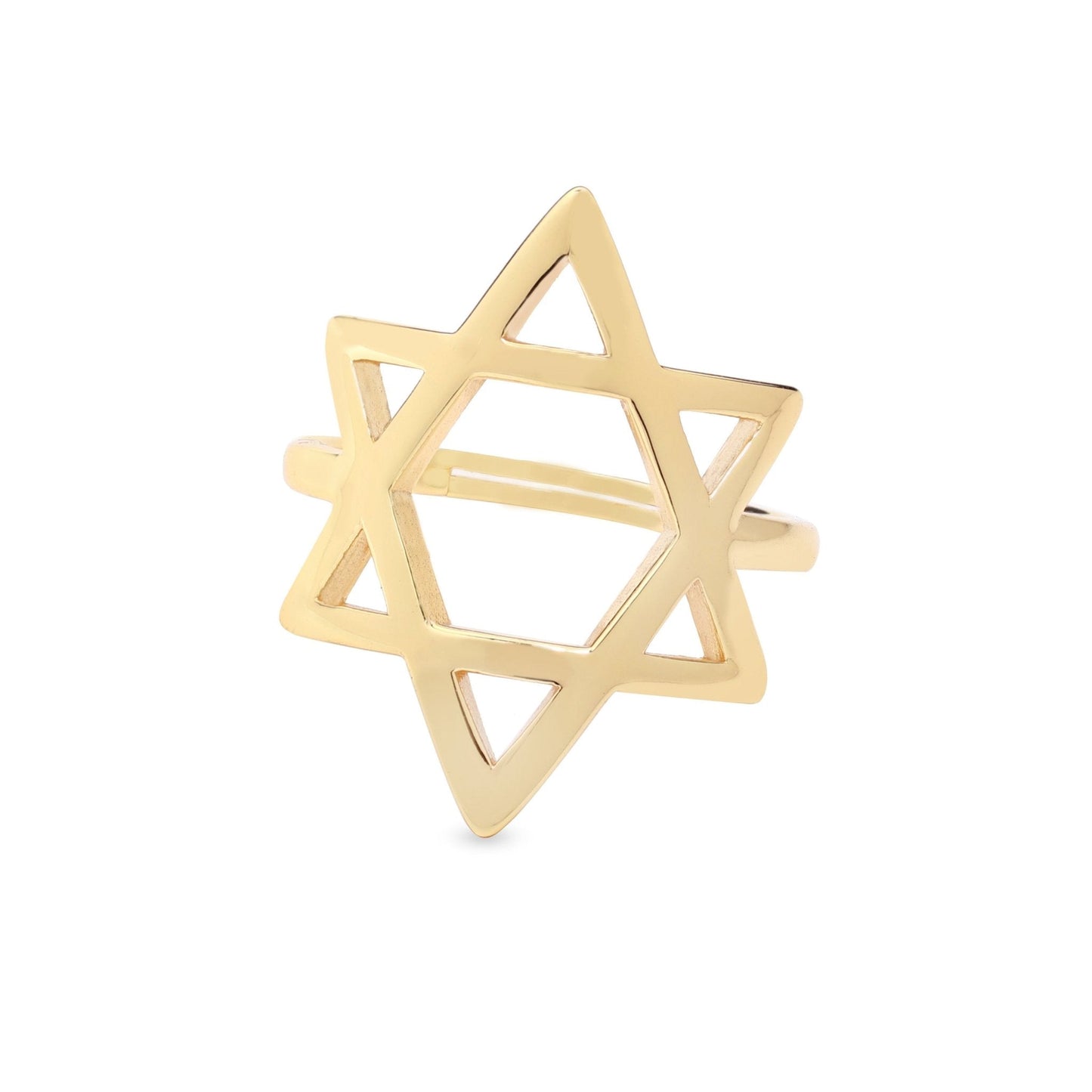 Star of David Ring Solid