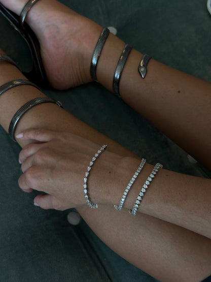 Tear Drop Tennis Bracelet