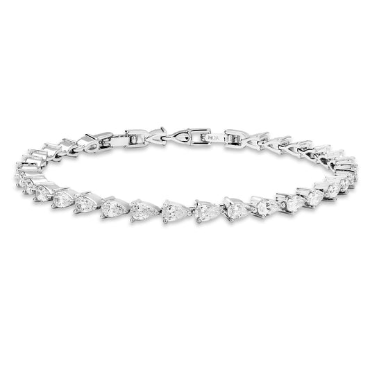 Tear Drop Tennis Bracelet