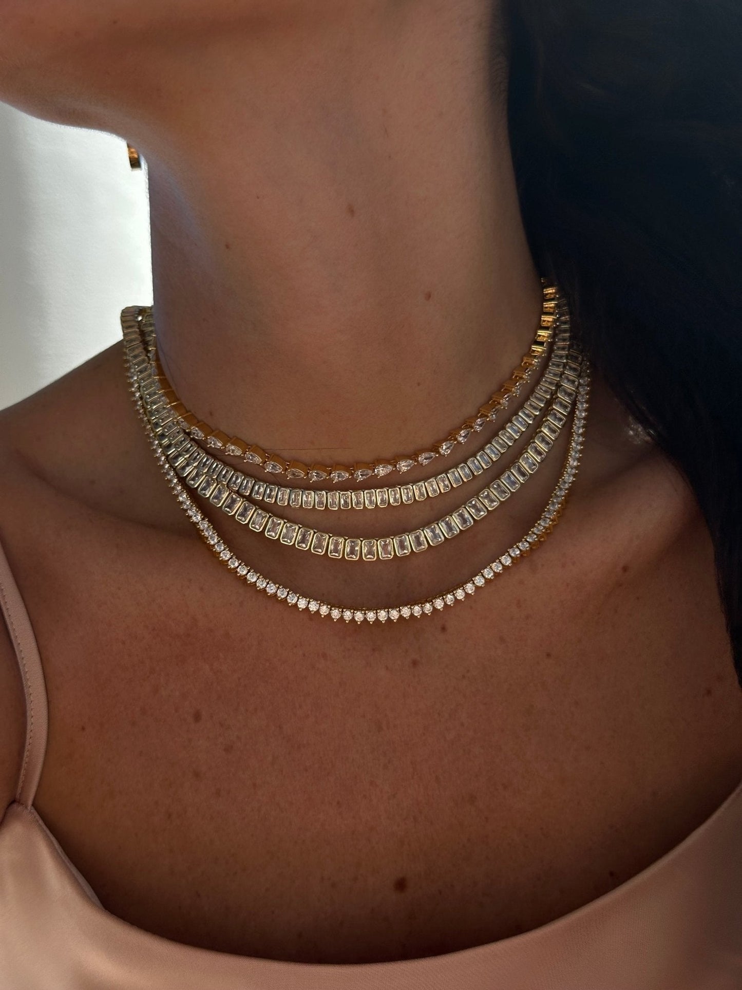 The Baby Duchess Tennis Necklace
